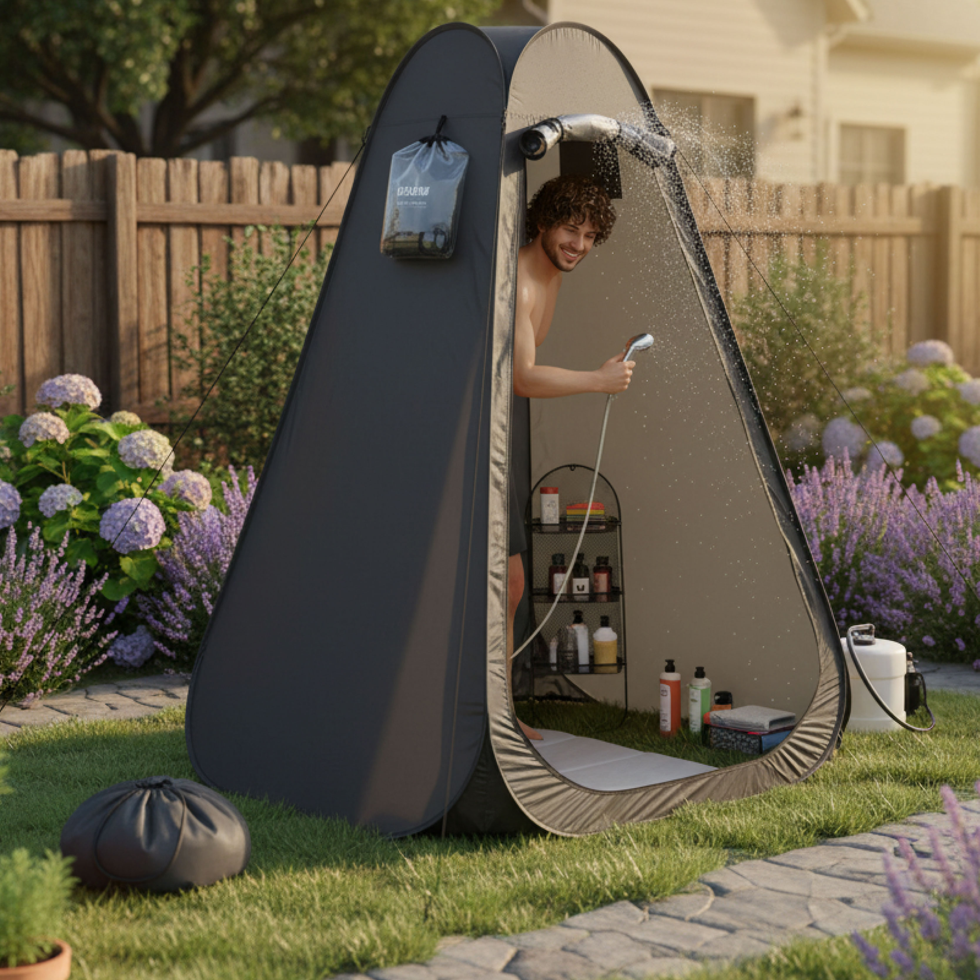 Outdoor Camping Tent Waterproof - Portable Pop-Up Privacy Tent Outdoor Shower