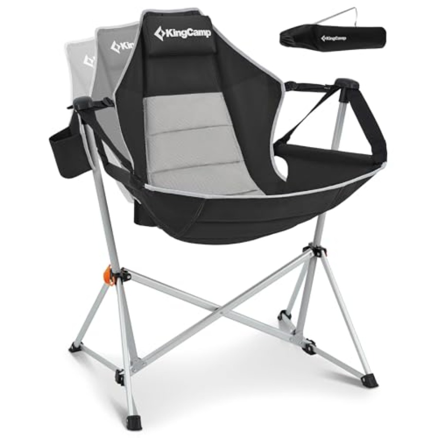 Outdoor Oversized Camping Chair - Hammock Camping Chair, Swinging Portable Camp