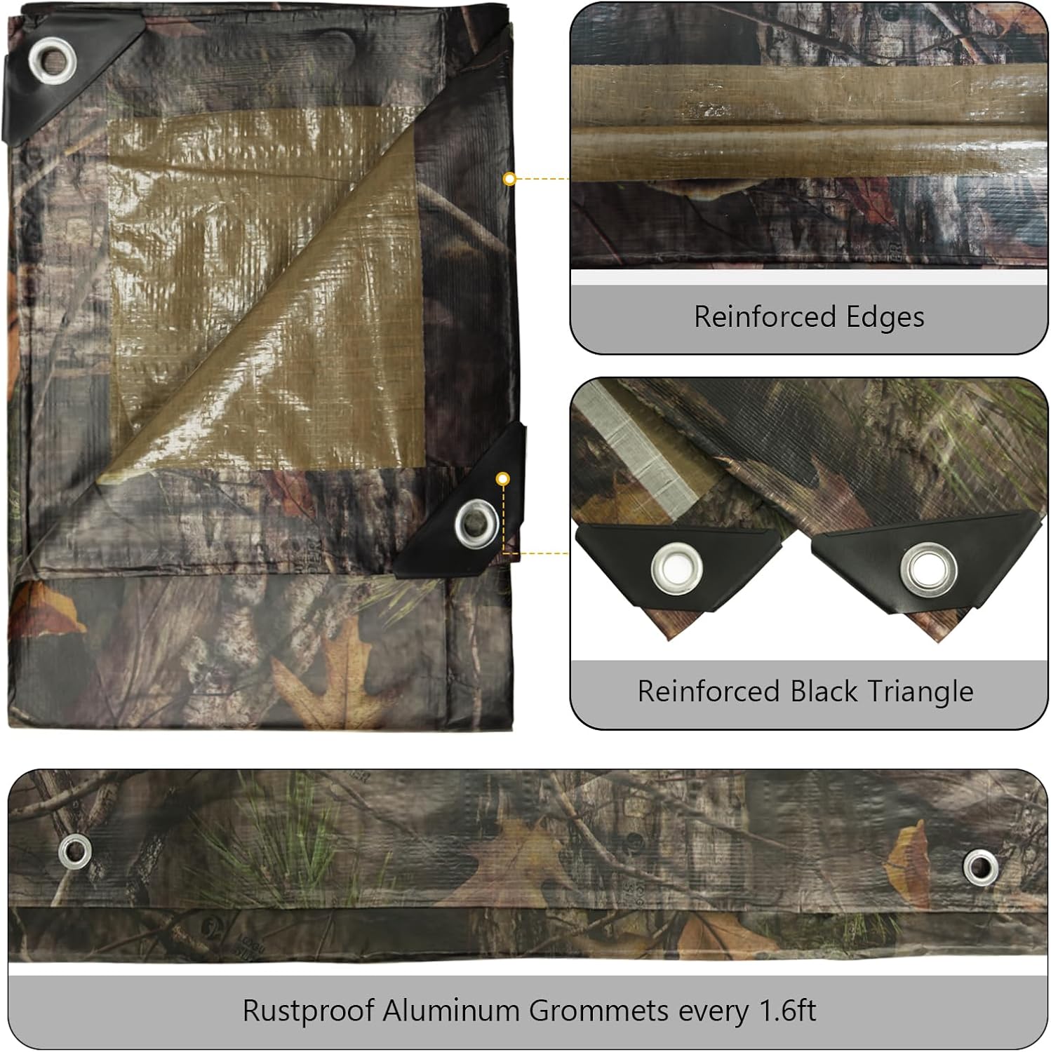 Heavy Duty 9 Mil Tarp Cover Wa - Outdoor Camping Tent Waterproof ulasan dan harga