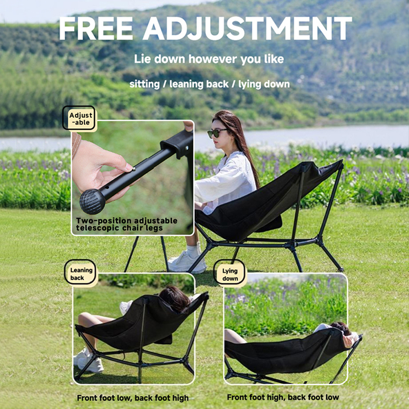 WESTTUNE Folding Lounger Chair - Outdoor Oversized Camping Chair ulasan dan harga