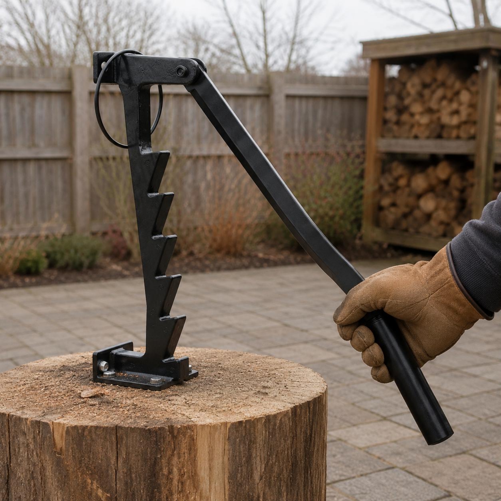 Manual Log Splitter Safe to Us - Outdoor In Camping ulasan dan harga