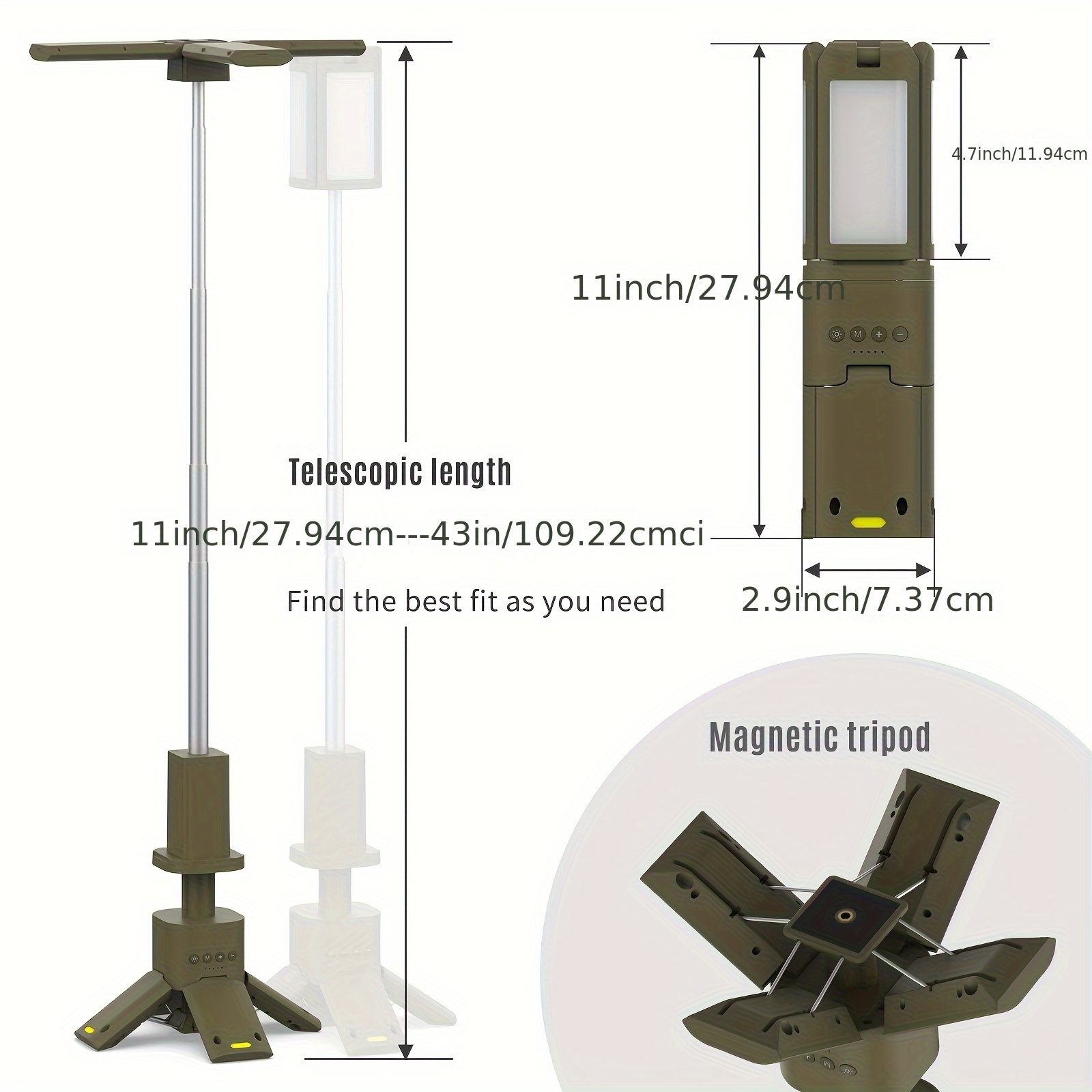 Camping Lantern, 14000mAh Rech - Outdoor Camping Tent ulasan dan harga