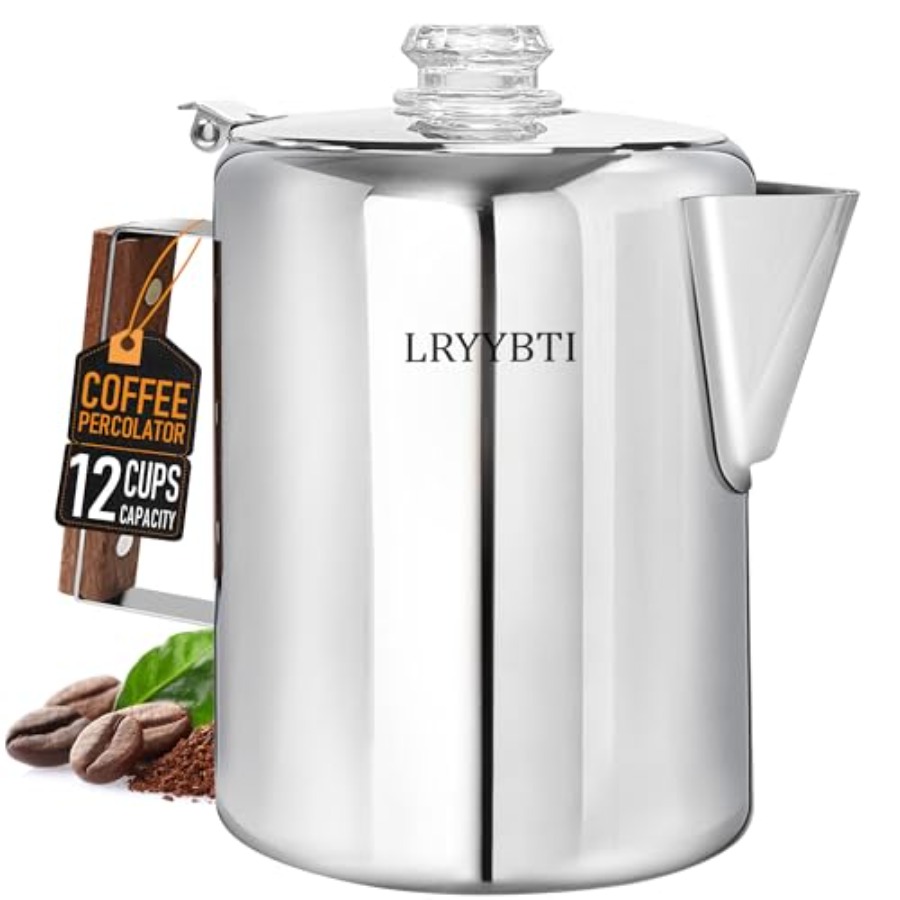 Percolator Coffee Pot Stainles - Camp Percolator Coffee ulasan dan harga