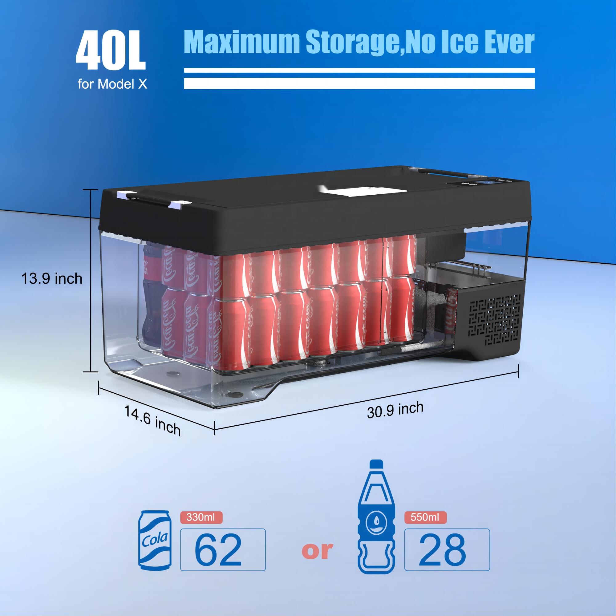 37L Dc 12 Volt Trunk Car Fridg - Outdoor Camping Fridge ulasan dan harga
