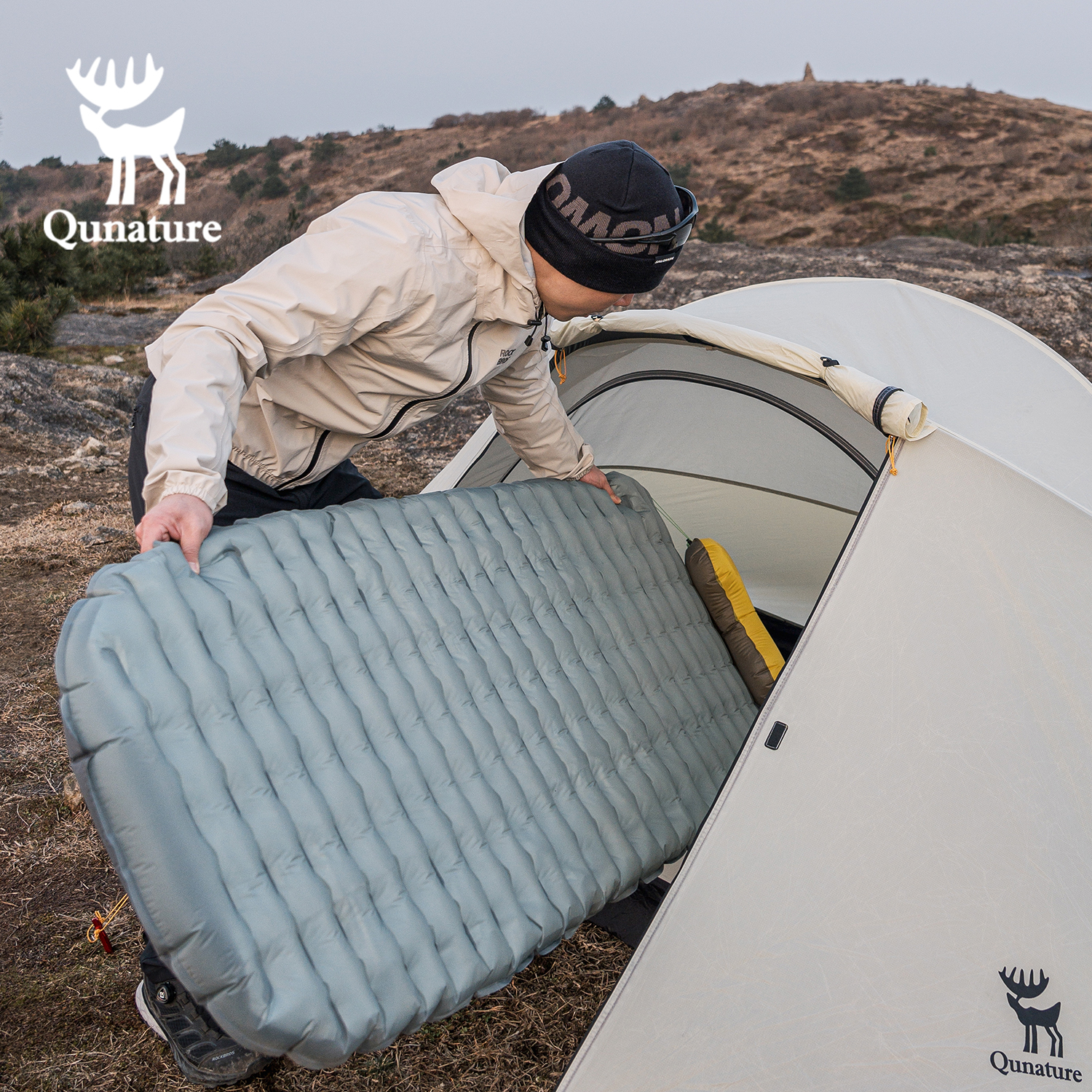 Qunature 3Pcs/set Outdoor Camp - Camp Pillow Compressible ulasan dan harga