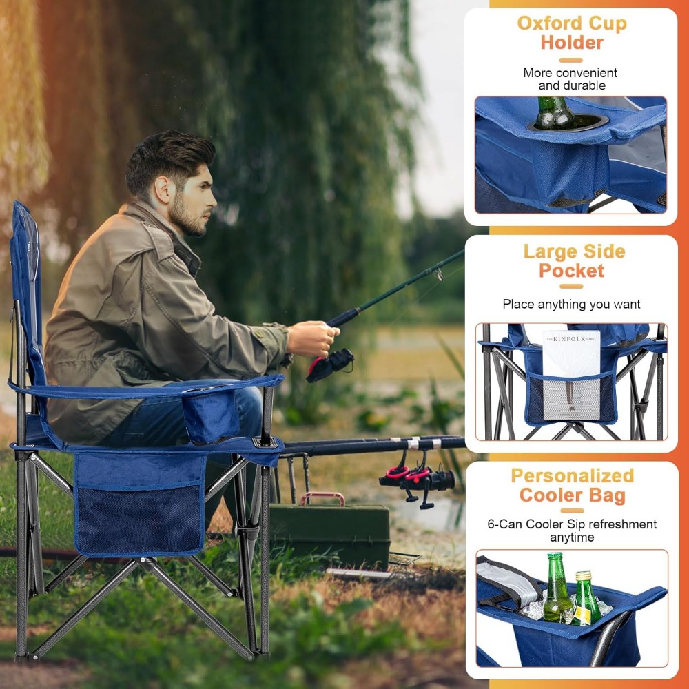 Oversized Heavy Duty Camping C - Outdoor Oversized Camping Chair ulasan dan harga