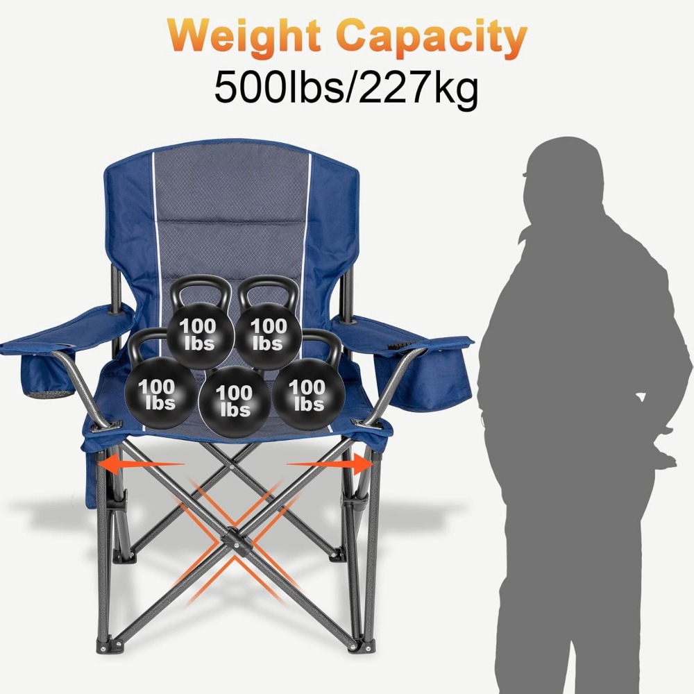 Oversized Heavy Duty Camping C - Outdoor Oversized Camping Chair ulasan dan harga
