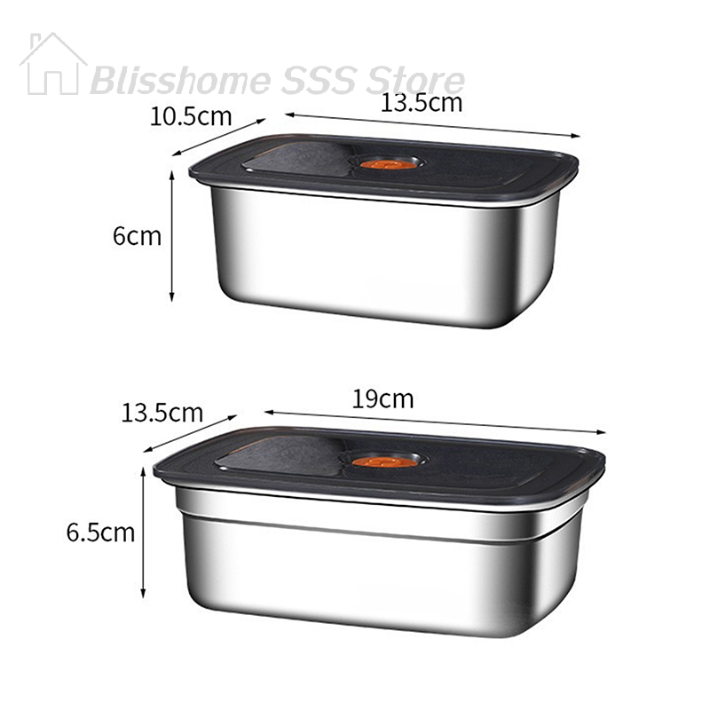 【S】304 Stainless Steel Lunch B - Outdoor Camping Fridge ulasan dan harga