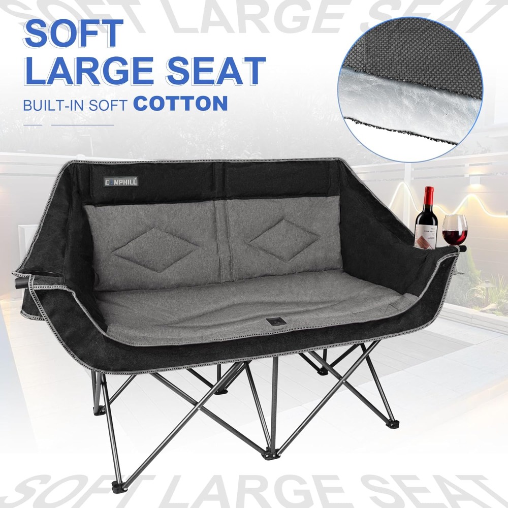 Oversized Double Camping Chair - Outdoor Oversized Camping Chair ulasan dan harga