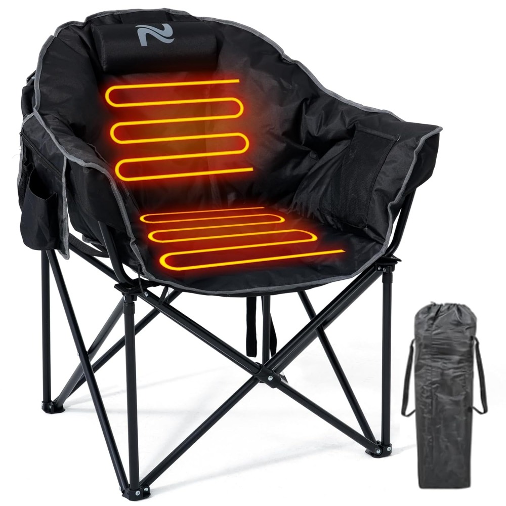 Oversized Heated Camping Loung - Outdoor Oversized Camping Chair ulasan dan harga