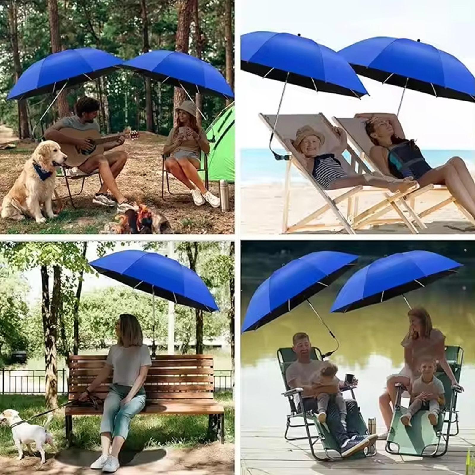 360 Adjustable Beach sun umbre - Outdoor Camping Umbrella ulasan dan harga