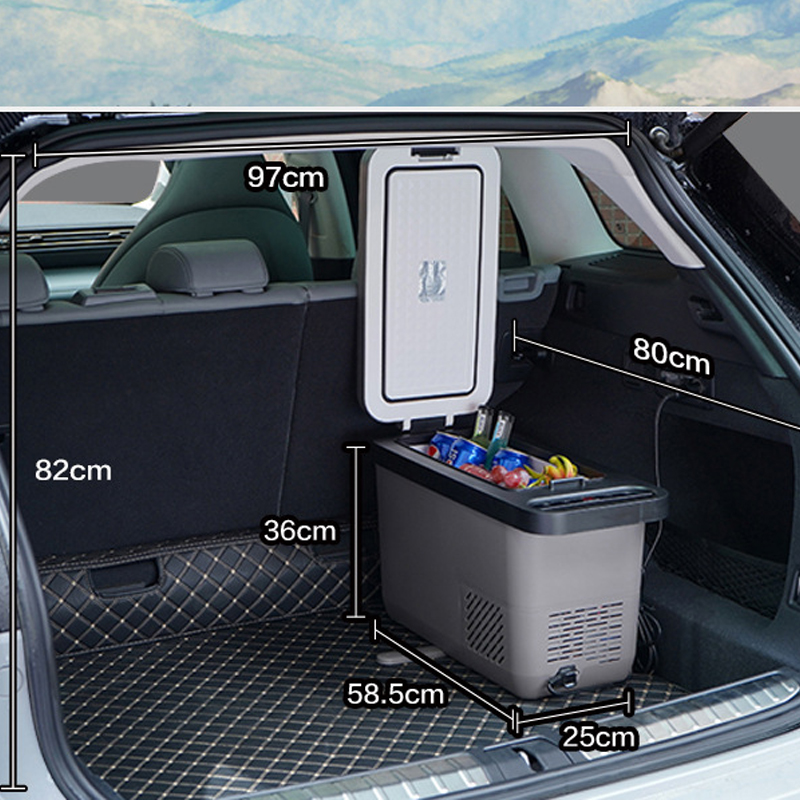 Portable 16L Compressor 12V24V - Outdoor Camping Fridge ulasan dan harga