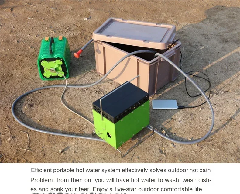 BRS-93 BRS-93A Car New Outdoor - Outdoor Camping Hot Water Shower ulasan dan harga