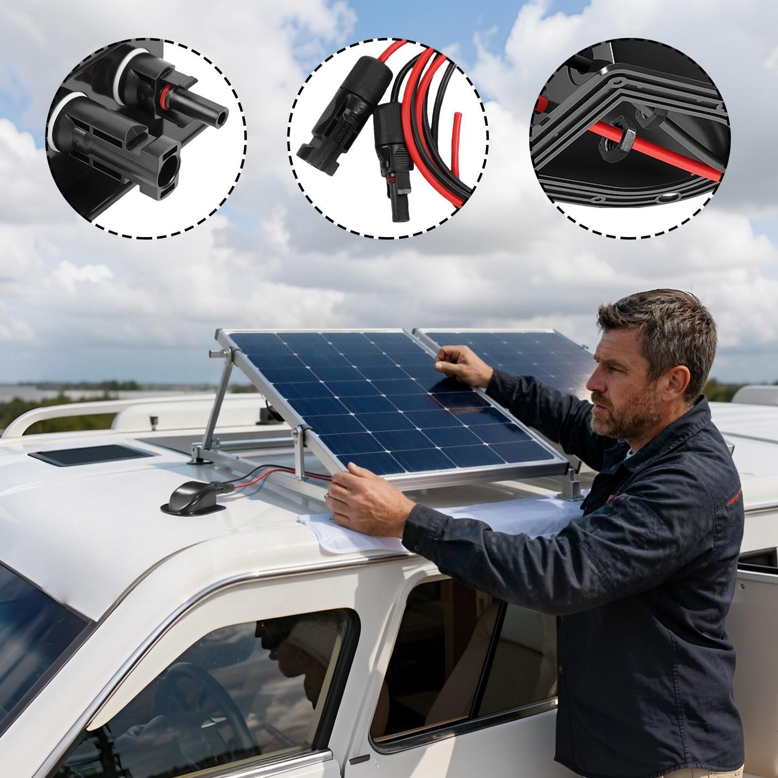 Solar Cable Gland Waterproof C - Outdoor In Camping ulasan dan harga