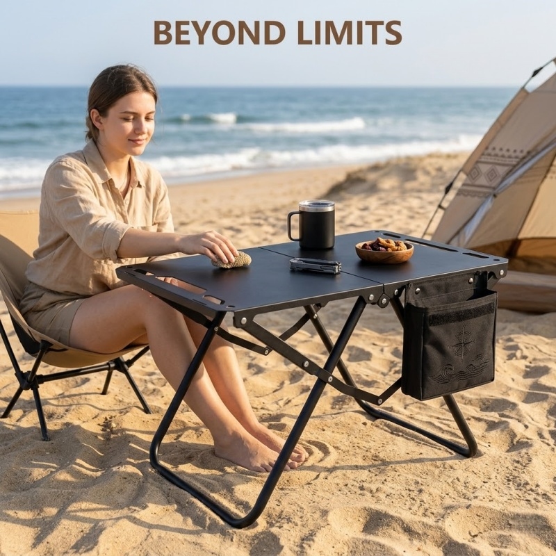 Foldable Outdoor Camping Beach - Outdoor Camping Table Foldable ulasan dan harga
