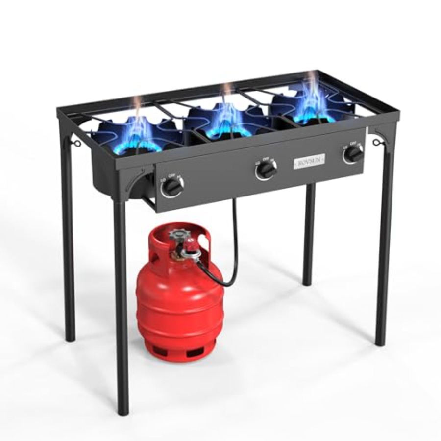 3 Burner Propane Gas Stove 225 - Outdoor Camping List ulasan dan harga