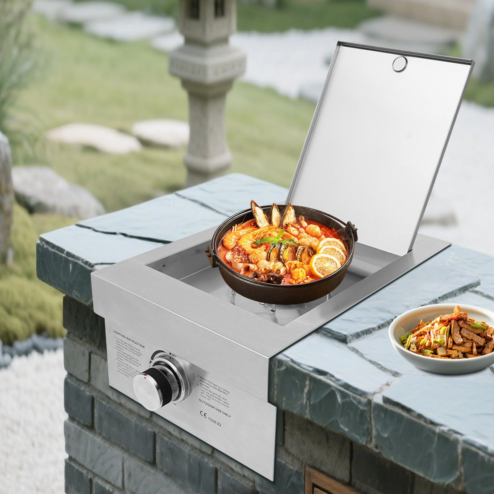 Gas Stove, Embedded/Outdoor, 3 - Outdoor In Camping ulasan dan harga