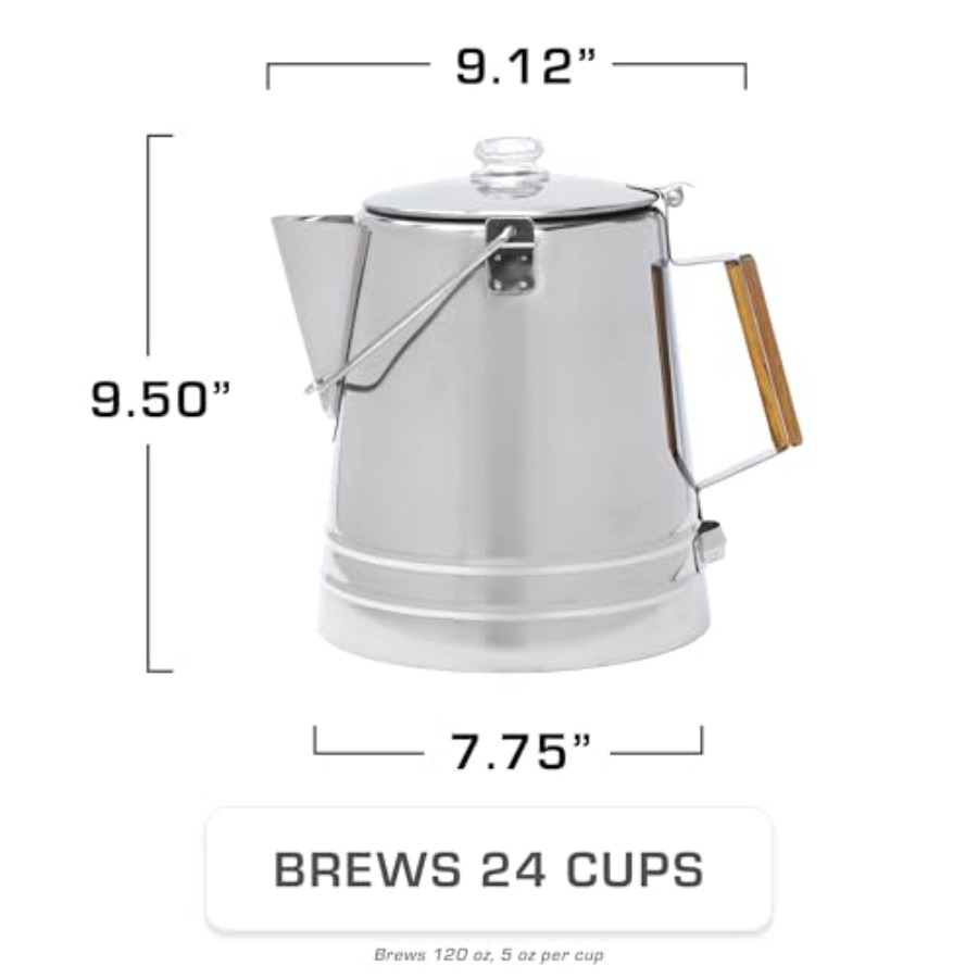 Camping coffee percolator stai - Camp Percolator Coffee ulasan dan harga