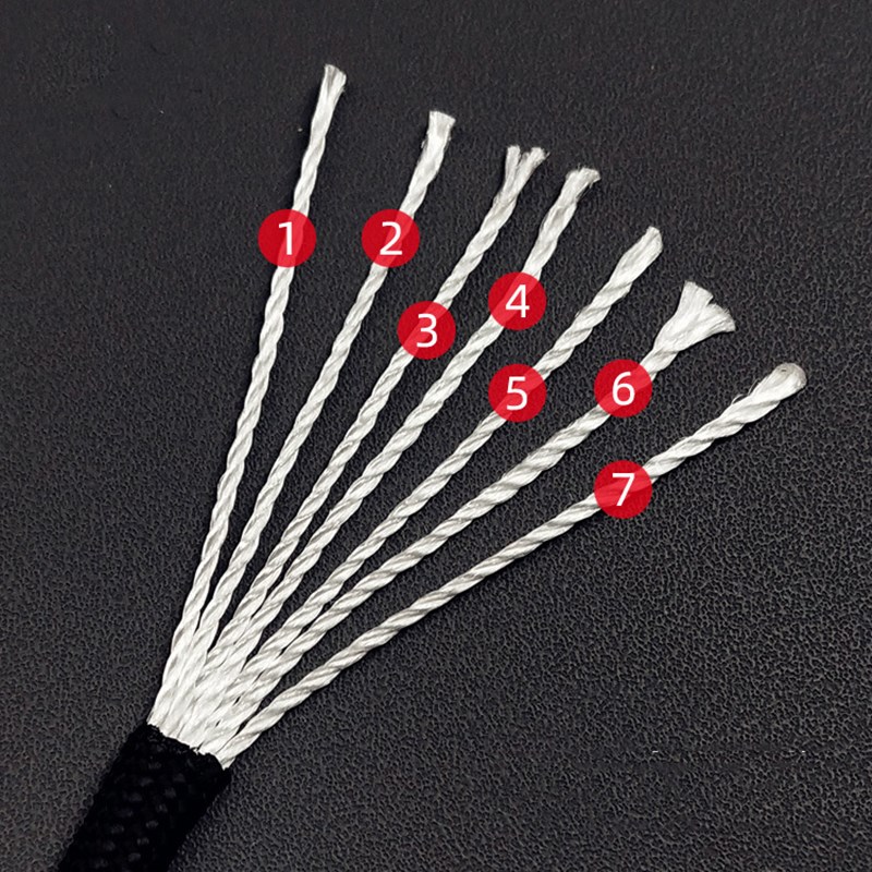 5M/15M/30M 7-Core 550 Paracord - Outdoor Camping Umbrella ulasan dan harga
