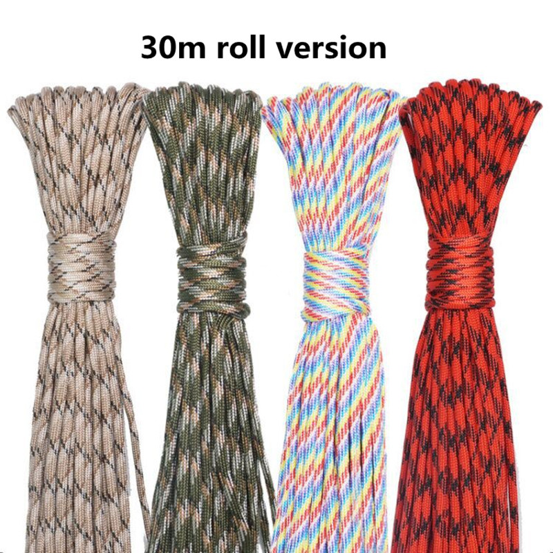 5M/15M/30M 7-Core 550 Paracord - Outdoor Camping Umbrella ulasan dan harga