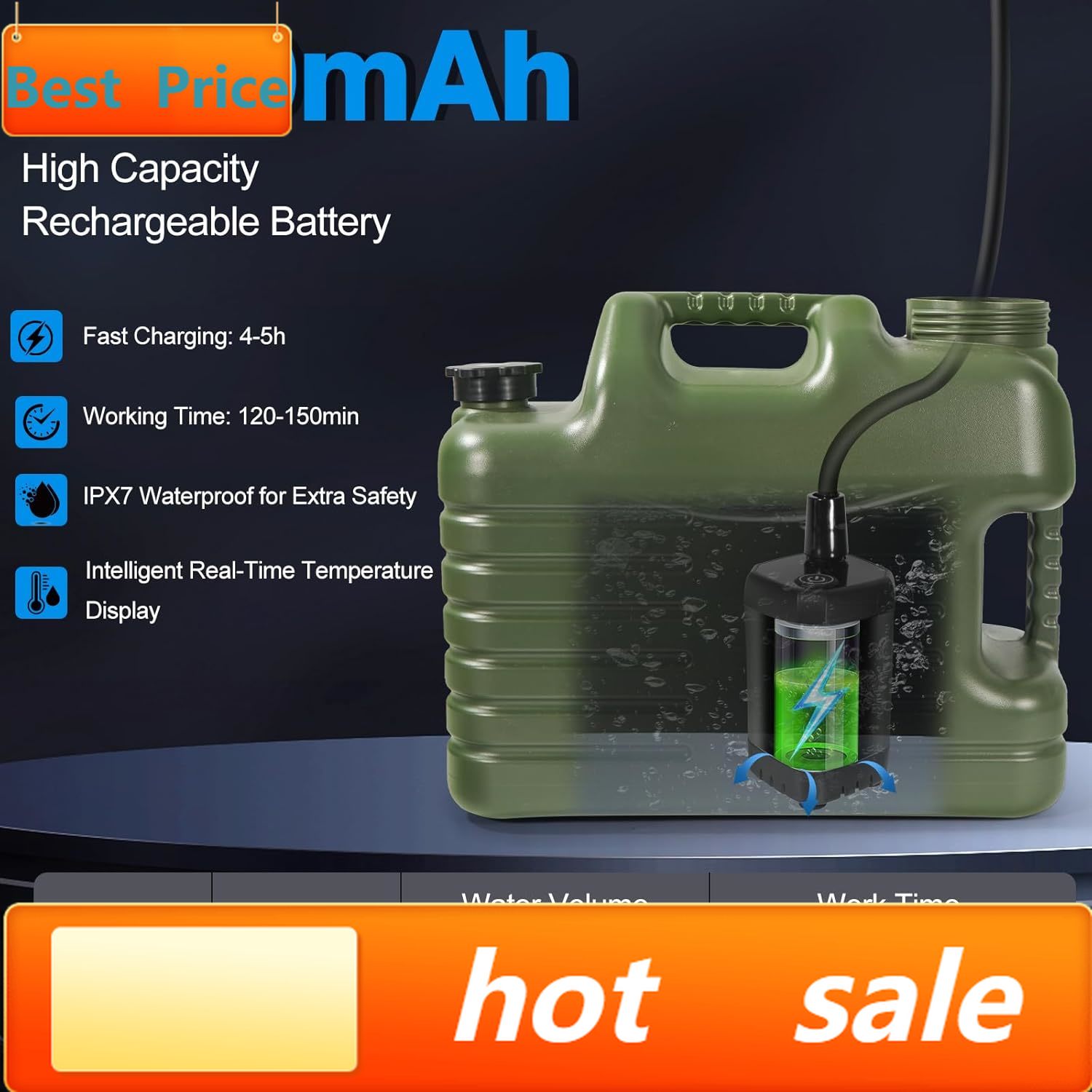 hot-sellingPortable Camping Sh - Outdoor Camping Hot Water Shower ulasan dan harga