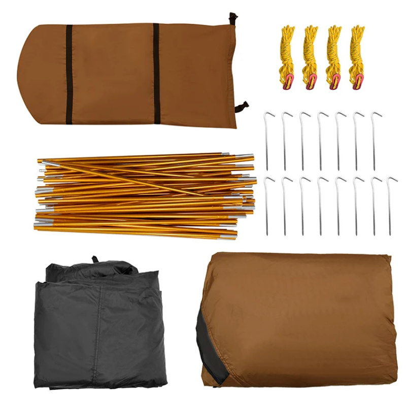 High Quality Luxury 4 Person 2 - Outdoor Camping Tent Waterproof ulasan dan harga