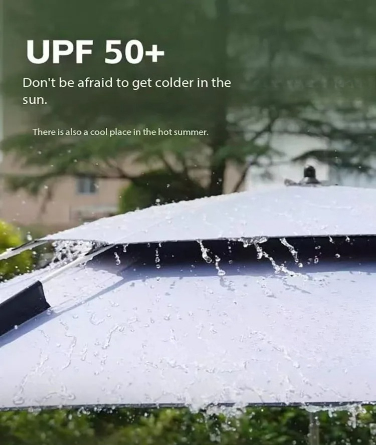Portable Square Fishing Umbrel - Outdoor Camping Umbrella ulasan dan harga