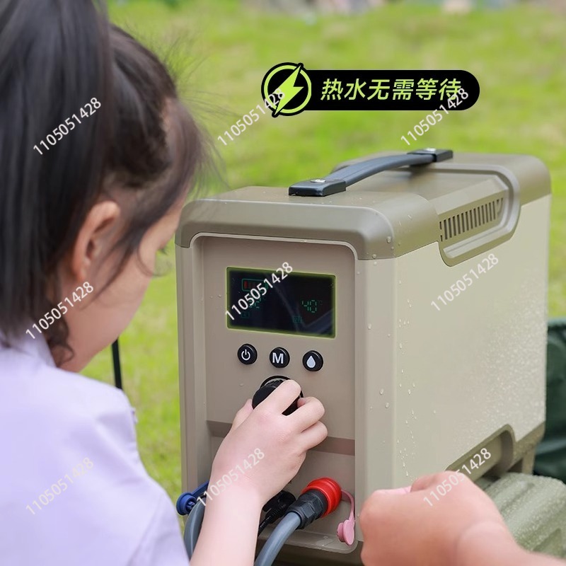 Outdoor thermostatic water hea - Outdoor Camping Hot Water Shower ulasan dan harga