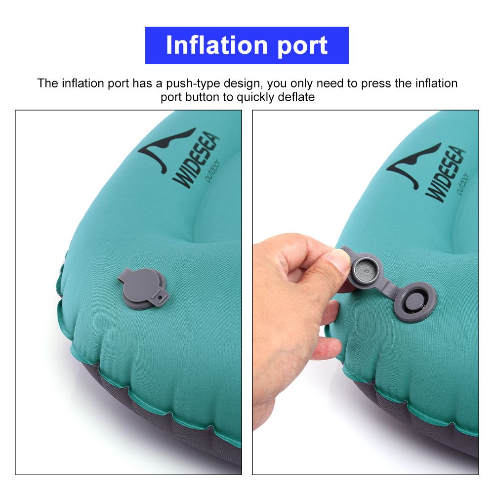 Widesea Portable Inflatable Pi - Camp Pillow Compressible ulasan dan harga