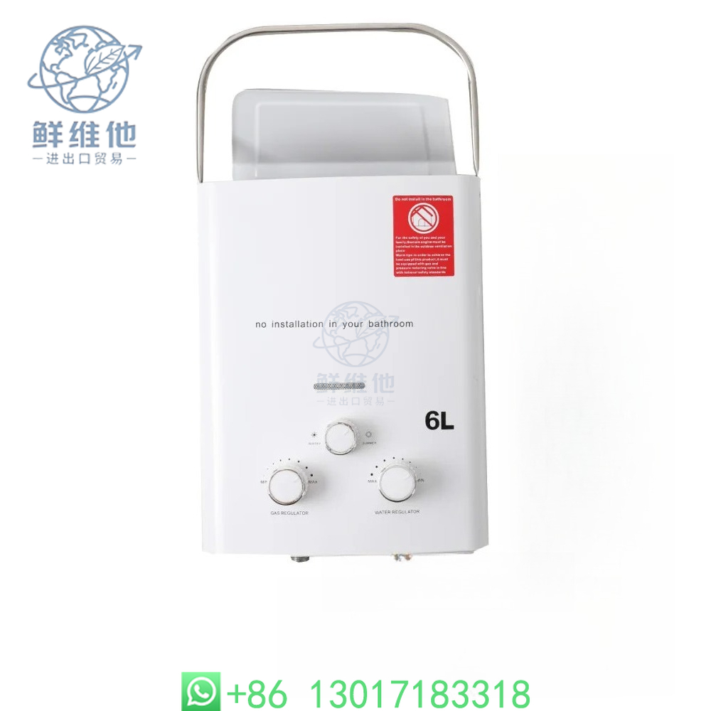 6L 12KW Stainless Steel Instan - Outdoor Camping Hot Water Shower ulasan dan harga