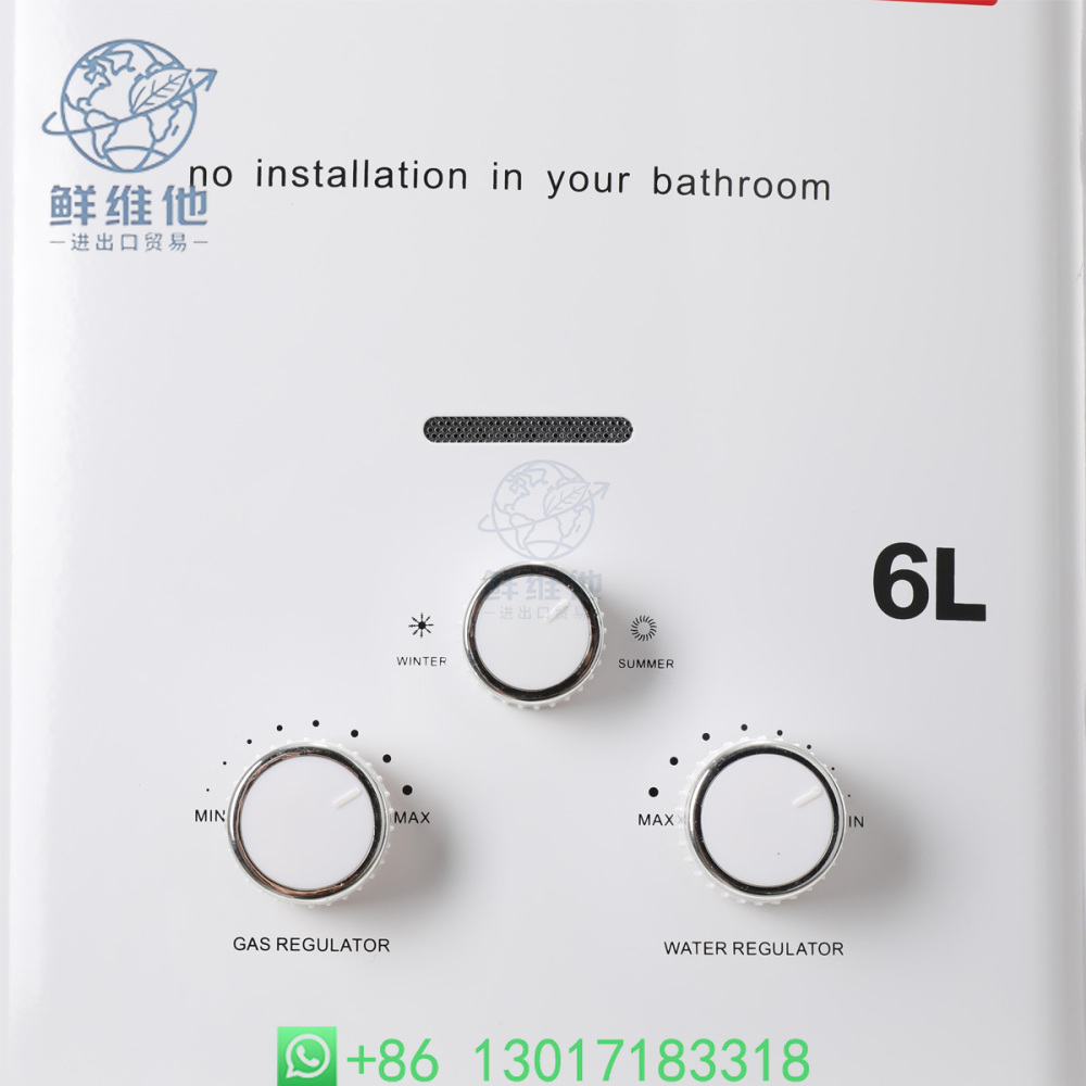 6L 12KW Stainless Steel Instan - Outdoor Camping Hot Water Shower ulasan dan harga