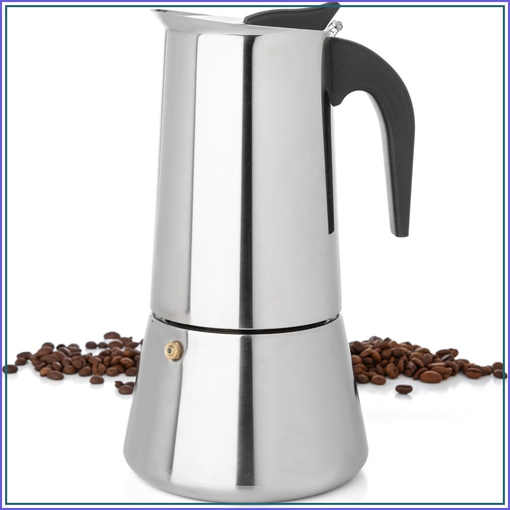 12 Cup Stovetop Espresso Maker - Camp Percolator Coffee ulasan dan harga