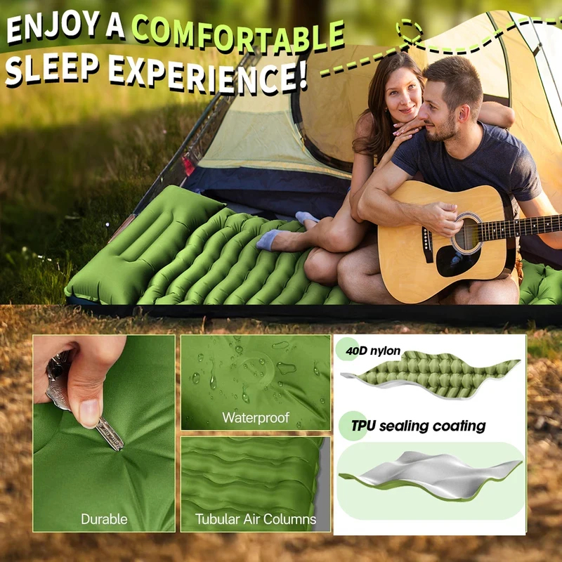Ultralight Inflatable Camping  - Camp Pillow Compressible ulasan dan harga