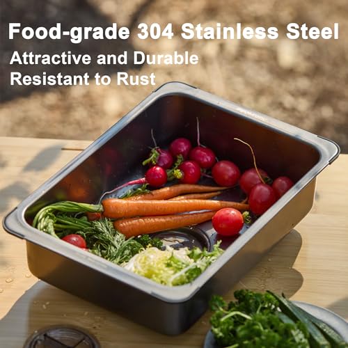 304 Stainless Steel Mini Sink  - Outdoor In Camping ulasan dan harga