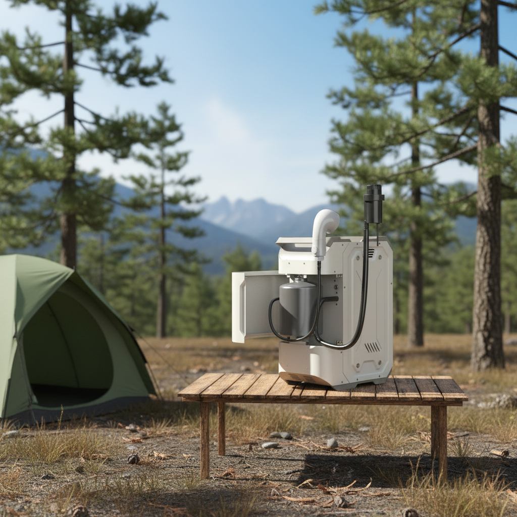Outdoor Water Heater lpg Campi - Outdoor Camping Hot Water Shower ulasan dan harga