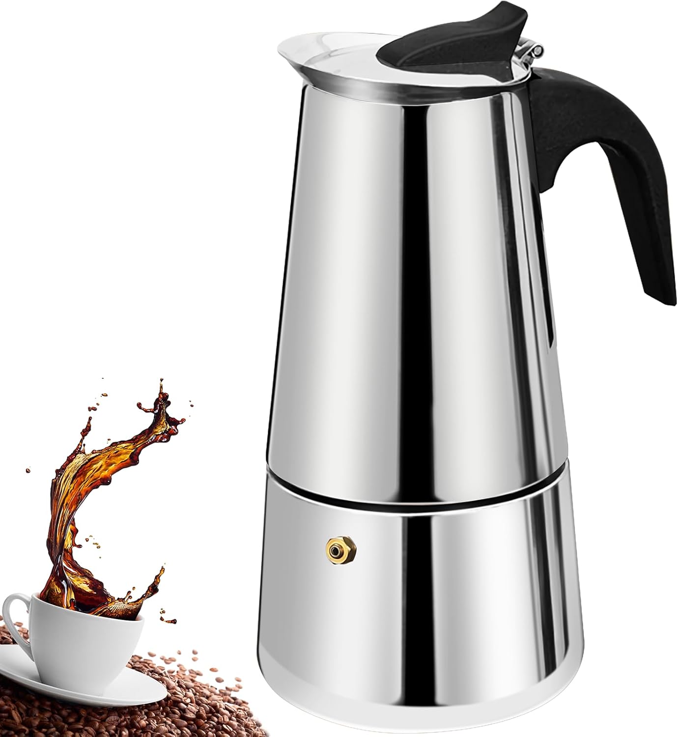 2 Cup Stovetop Espresso Maker  - Camp Percolator Coffee ulasan dan harga