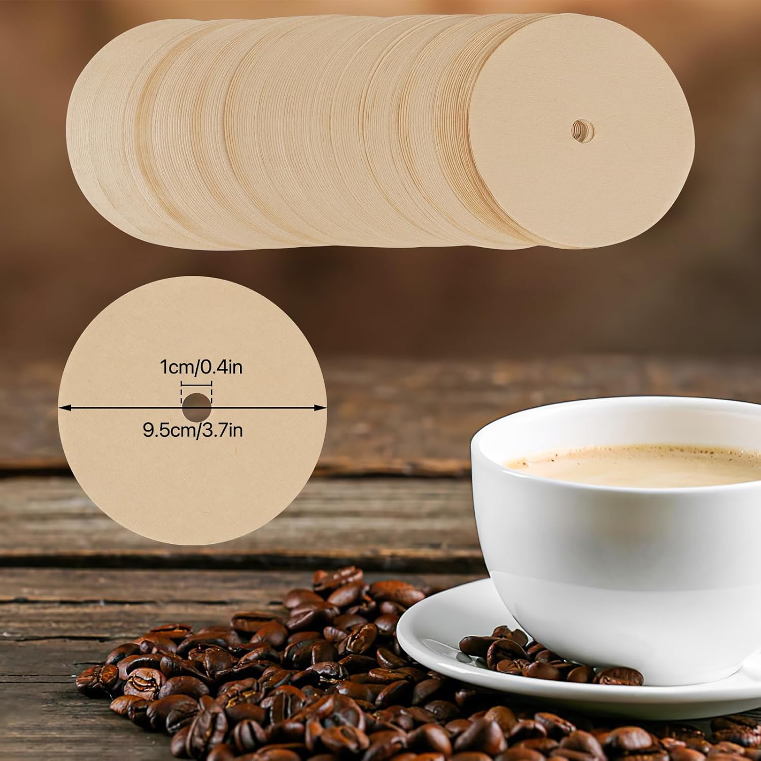 300 Unbleached Coffee Filters, - Camp Percolator Coffee ulasan dan harga