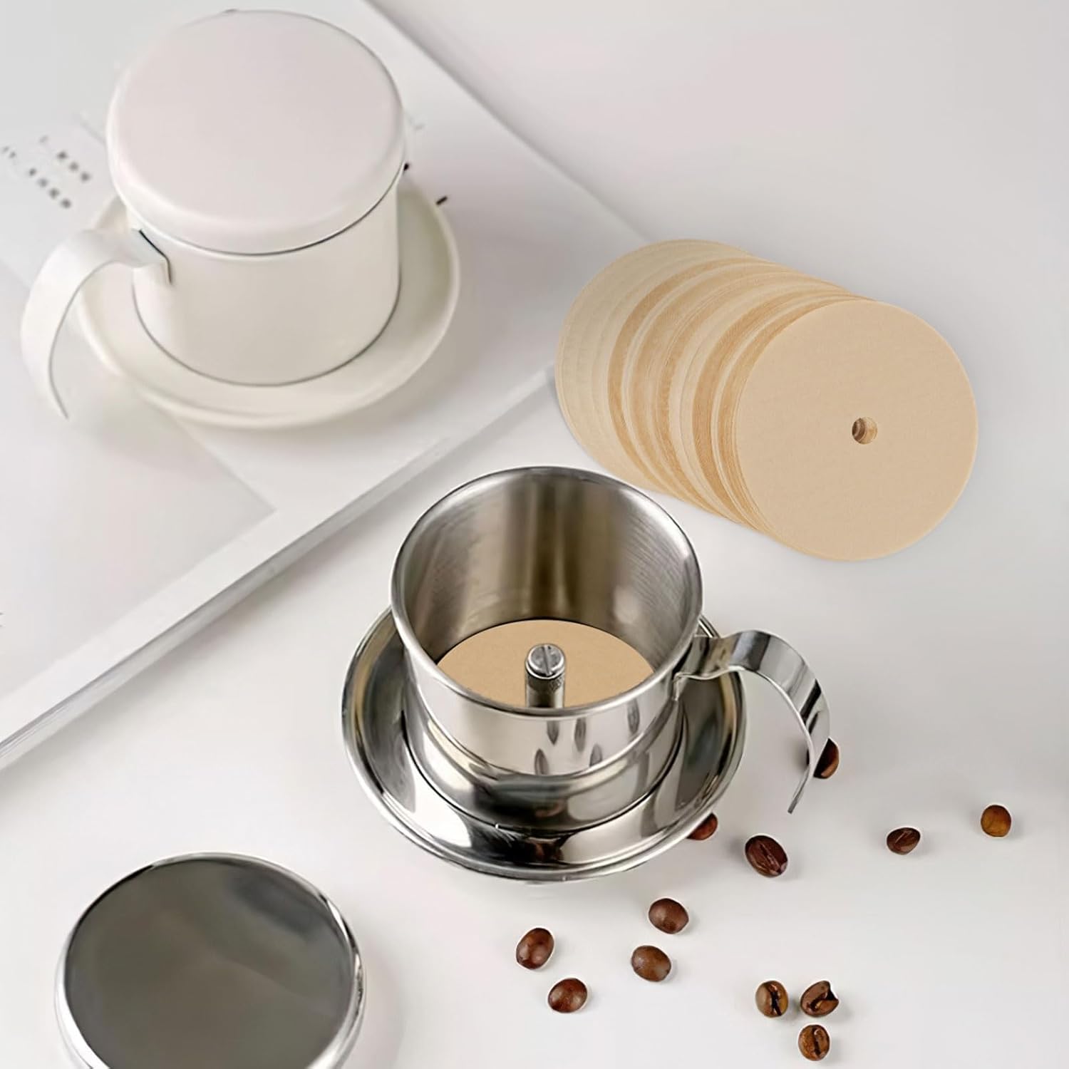 300 Unbleached Coffee Filters, - Camp Percolator Coffee ulasan dan harga