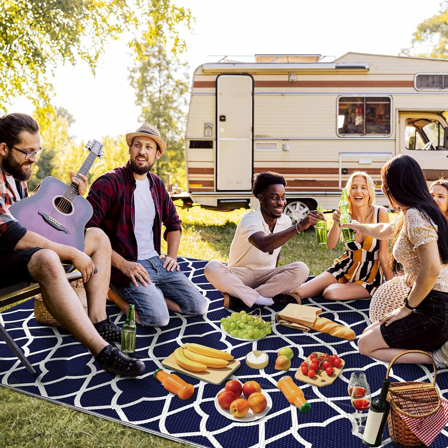 RV Awning Carpet Outdoor Campi - Outdoor In Camping ulasan dan harga