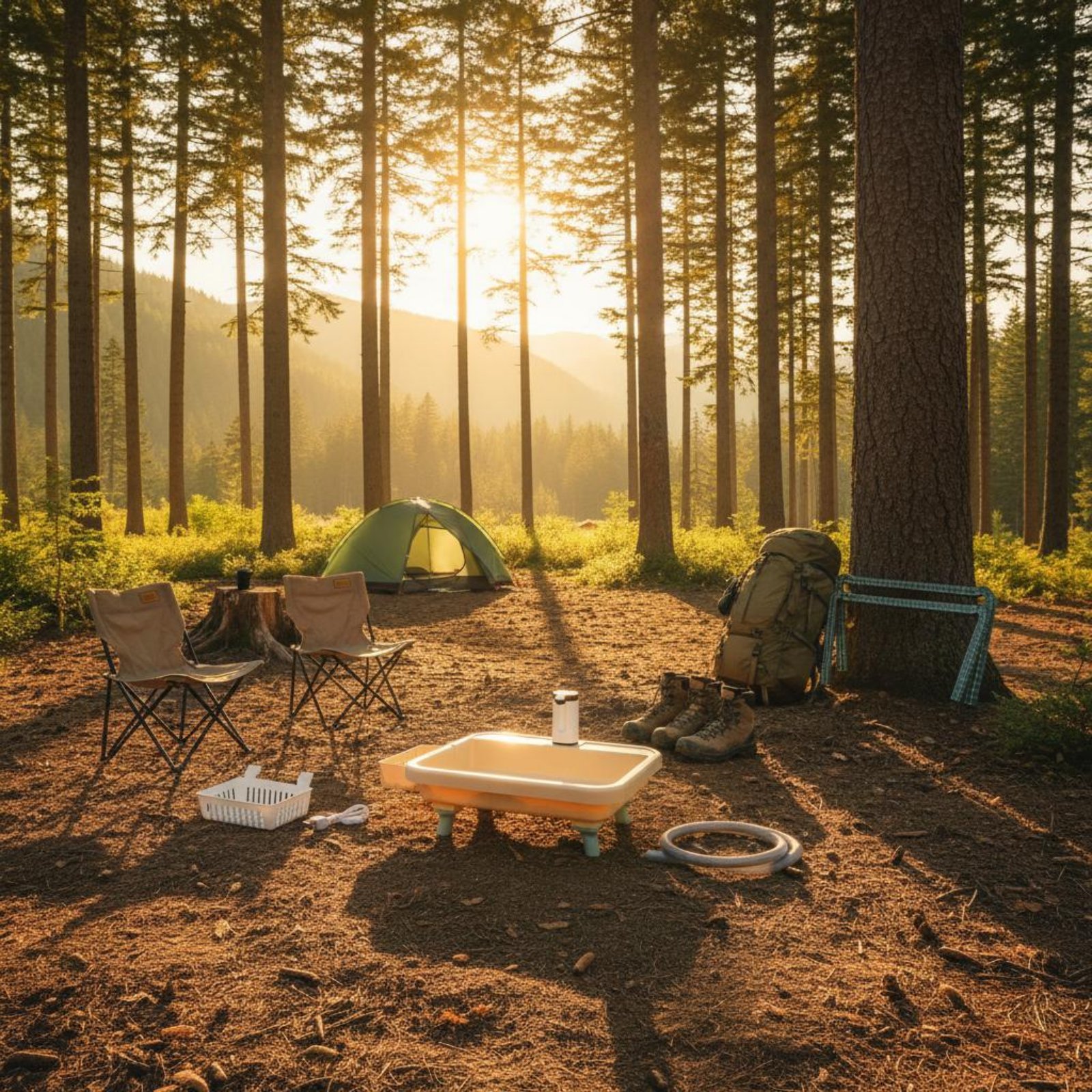 Portable Hand Washing Station  - Outdoor In Camping ulasan dan harga