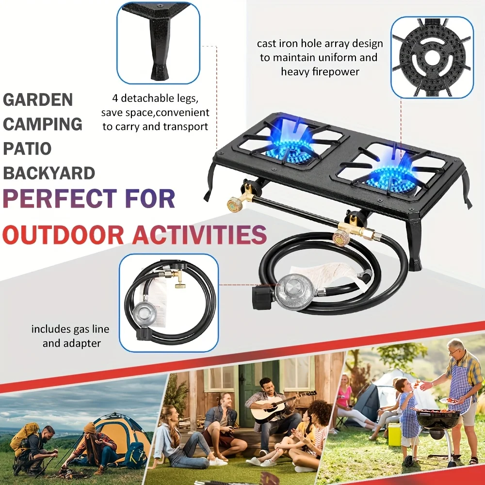 KEEHOME VIVICREATE 1/2 Burner  - Outdoor Camping List ulasan dan harga