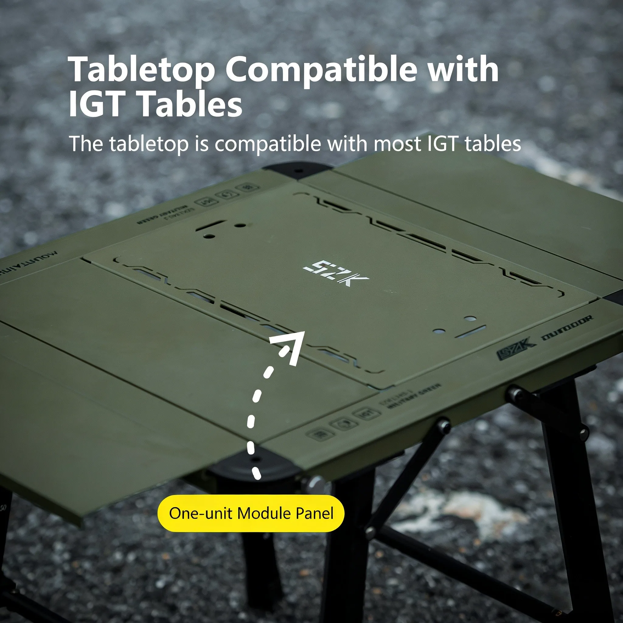 MOUNTAINHIKER Three-tier Rack  - Outdoor Camping Table Foldable ulasan dan harga