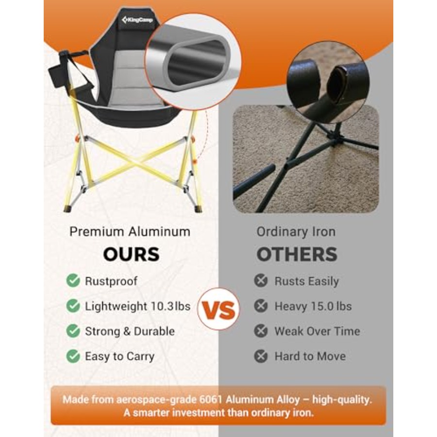 Hammock Camping Chair, Swingin - Outdoor Oversized Camping Chair ulasan dan harga