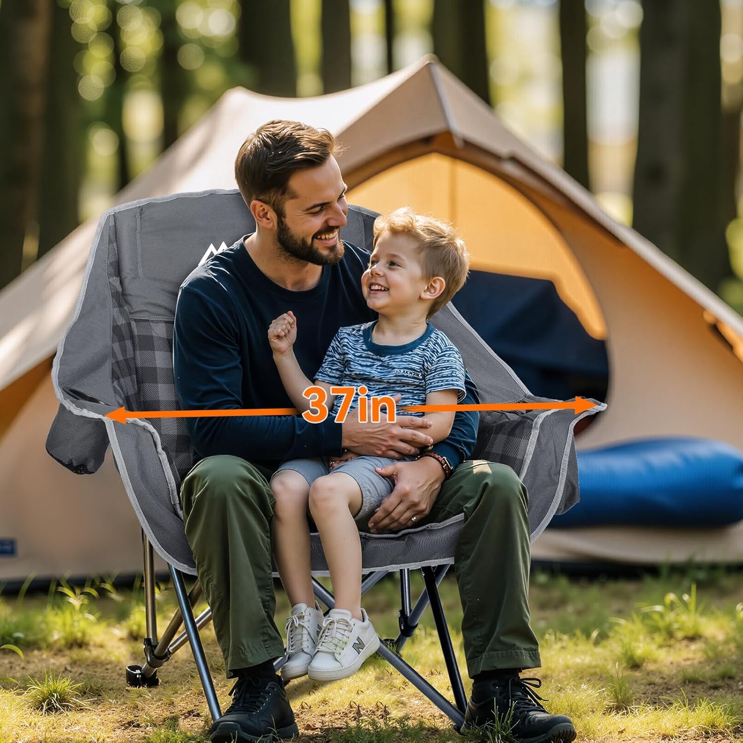 Oversized Camping Chair Heavy  - Outdoor Oversized Camping Chair ulasan dan harga